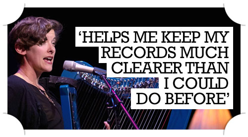 Steph West Quote - Helps me keep my records much clearer than I could do before