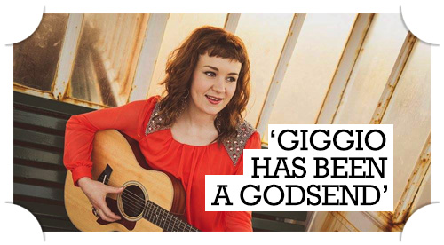 Laura Wyatt Musician Quote - Giggio has been a godsend