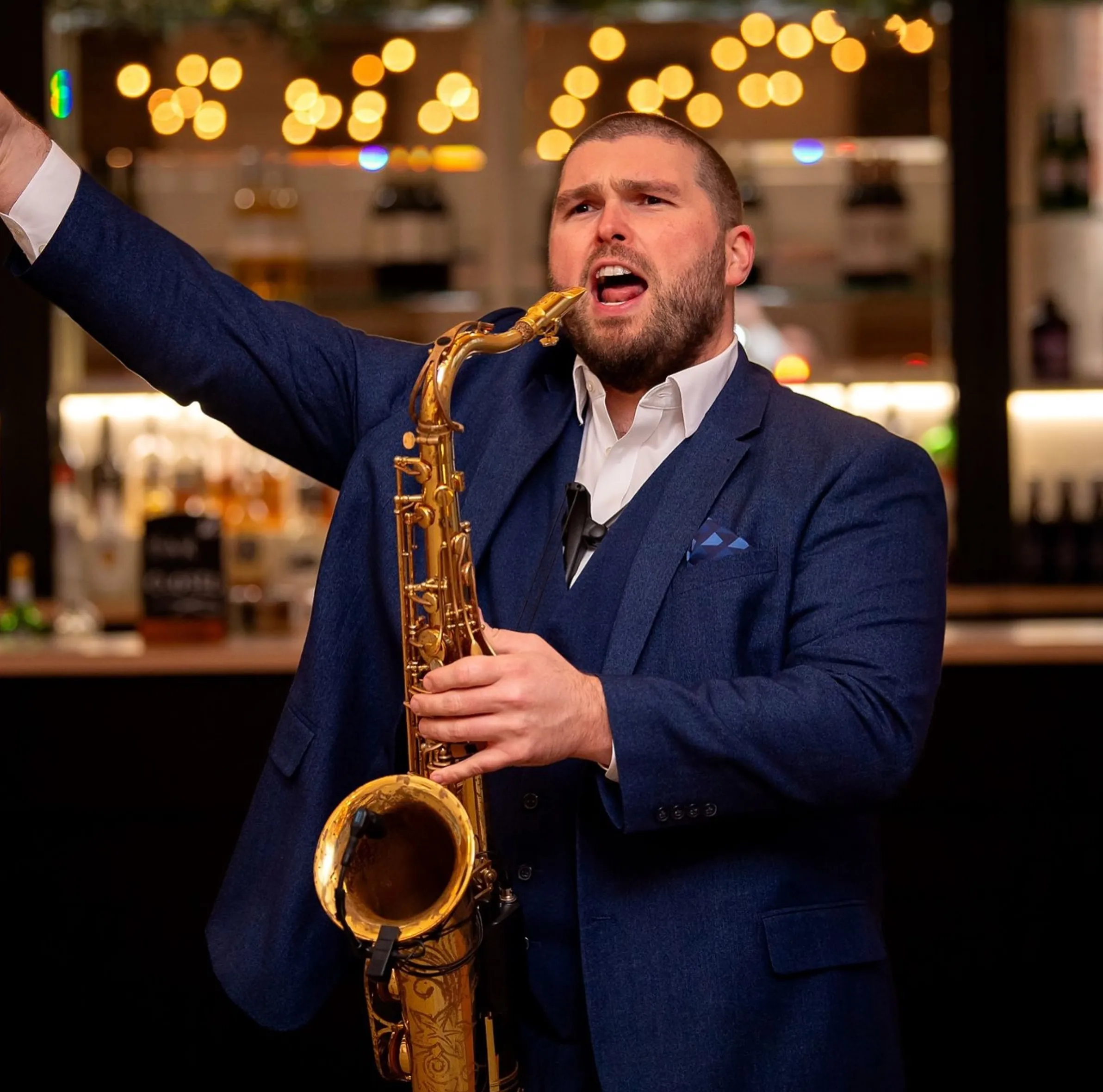 Alec Pitman on Sax
